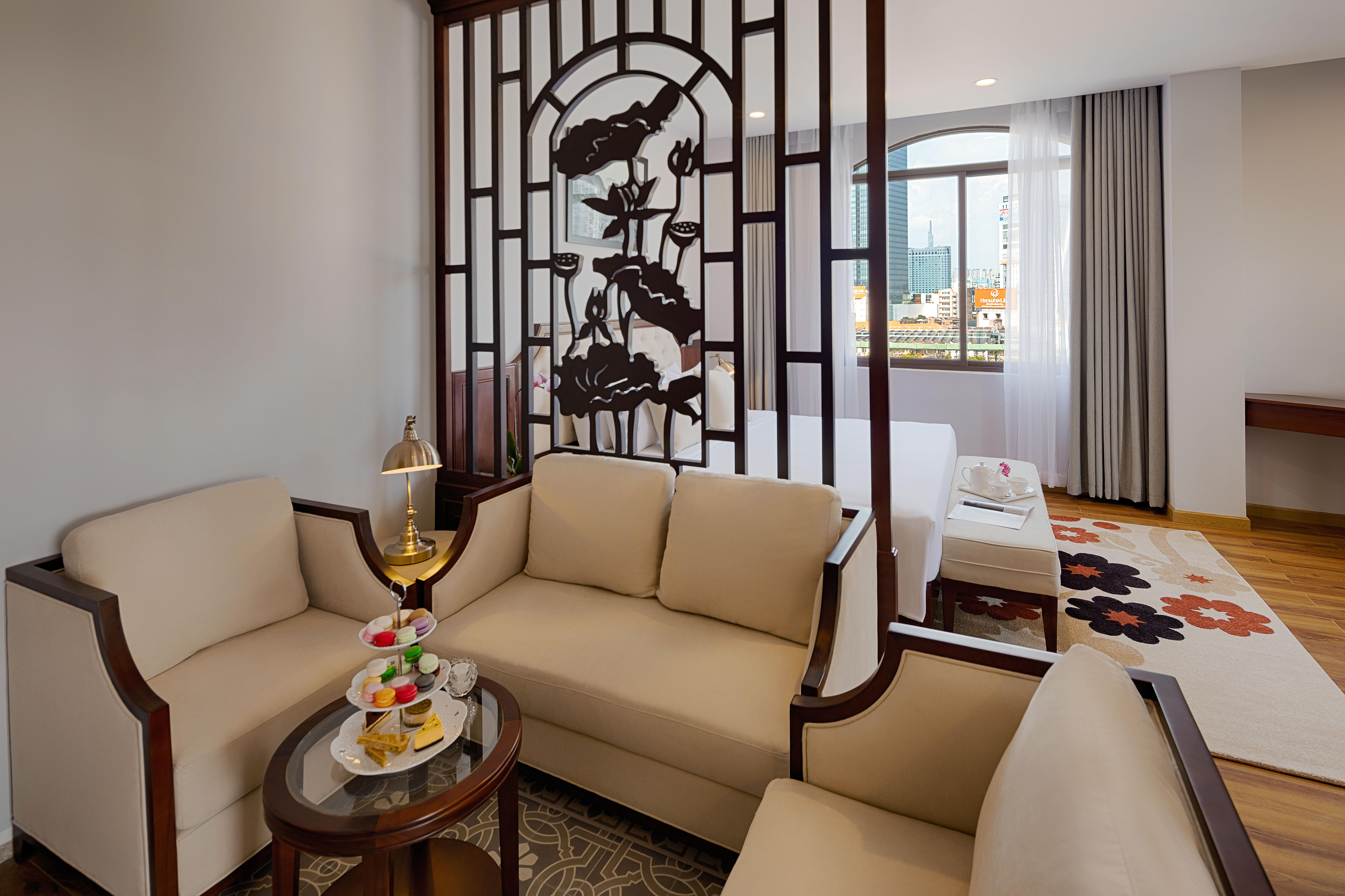 Lotus Central Hotel&SkyBar Ho Chi Minh-stad Buitenkant foto