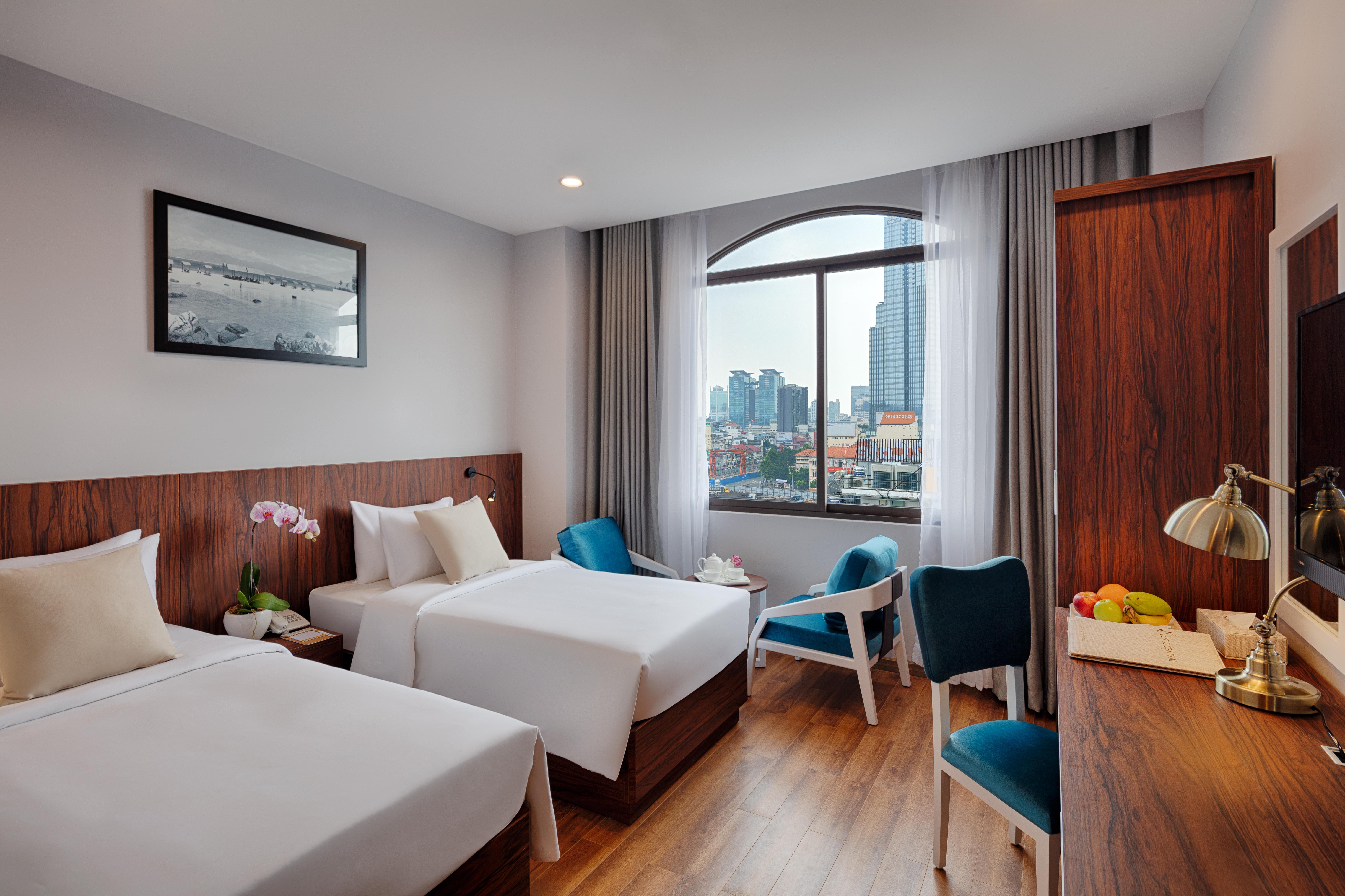Lotus Central Hotel&SkyBar Ho Chi Minh-stad Buitenkant foto