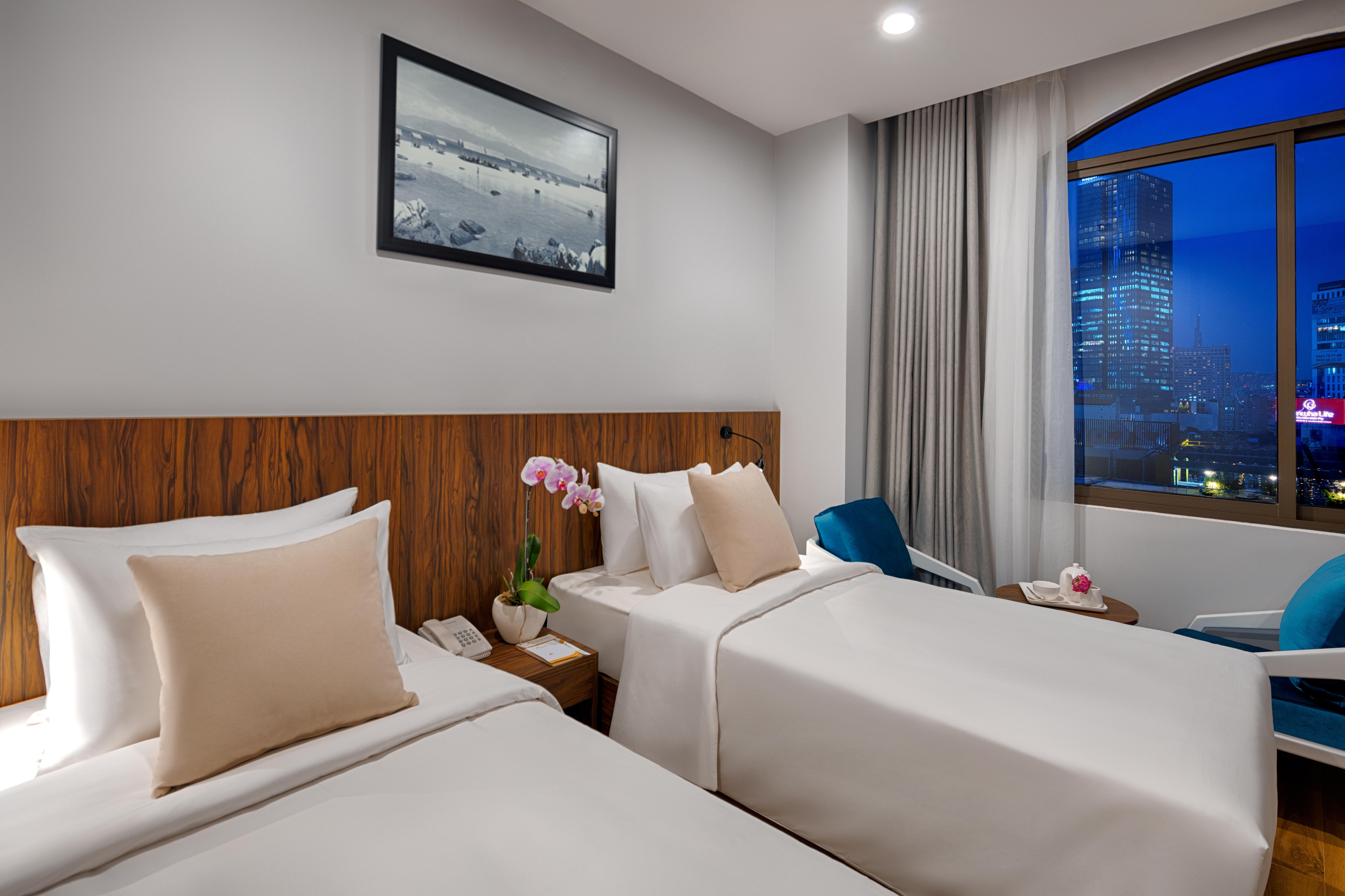 Lotus Central Hotel&SkyBar Ho Chi Minh-stad Buitenkant foto