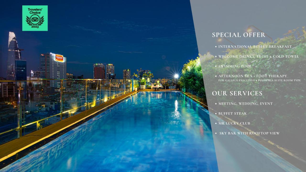 Lotus Central Hotel&SkyBar Ho Chi Minh-stad Buitenkant foto